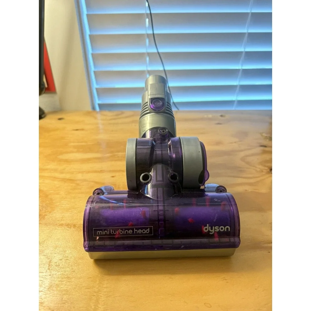 Dyson Genuine OEM Animal Pet Hair Vacuum Mini Turbine Head Attachment Purple